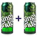 Напій слабоалкогольний King’s Bridge Gin & Basil 7% 0.5 л х 2 шт. з/б