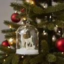 Украшение елочное Handicraft Сказочный олень стекло