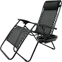 Шезлонг Garden Line Relax до 130 кг Black