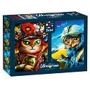 Пазли De.tail Кішка воїн та Кіт привид Києва 2 в 1, 500 елементів (DT500-09)