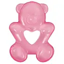 Прорезыватель для зубов с водой Курносик Мишка розовый (7041 рож)