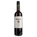 Вино безалкогольне Simply 0 Red червоне напівсолодке 0.75 л