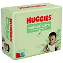 Уцінка. Набір вологі серветки Huggies Natural Care 224 шт. (4 уп. по 56 шт.) 