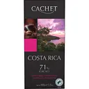 Шоколад чорний Cachet Costa Rica 71% какао 100 г