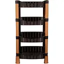 Этажерка Violet House 0886 Вязание Brown 4-х ярусная 77.5x30.5x45 см (0886 Вязание BROWN 4-х ярусная)