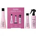 Набір Phytorelax Keratin Color: шампунь для захисту фарбованого волосся 250 мл + термозахист для фарбованого волосся 200 мл + незмивний кондиціонер для фарбованого волосся 100 мл