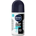 Антиперспірант NIVEA MEN Чорне та Біле невидимий: свіжий кульковий 50 мл