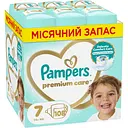 Уцінка. Набір підгузок Pampers Premium Care 7 (15+ кг) 108 шт.
