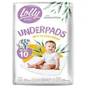 Пелюшки дитячі гігієнічні Lolly поглинаючі 60x60 см 10 шт.