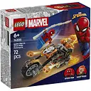 Конструктор LEGO Super Heroes Marvel Человек-паук vs. Призрачный всадник на мотоцикле 72 детали (76335)