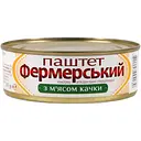 Паштет Фермерський с м'ясом качки 240 г