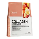 Для суставов и связок OstroVit Collagen + Vitamin C Peach 400 г
