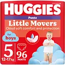 Підгузки-трусики для хлопчиків Huggies Pants Little Movers 5 (12-17 кг) 96 шт.