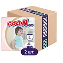 Упаковка трусиків-підгузків Goo.N Plus L (9-14 кг) для дітей унісекс 88 шт. (44 шт. х 2 шт.)