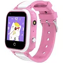 Умные детские смарт-часы Lemfo LT21 SE 4G с камерой GPS трекером и видеозвонком Розовый