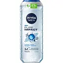 Гель для душу Nivea Men Pure Impact 3 в 1 для тіла, обличчя та волосся 500 мл (4005900054319)