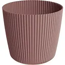  Кашпо для квітів Prosperplast Milly круглий 110 мм марсал