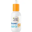 Сонцезахисна сироватка-флюїд Garnier Ambre Solaire Invisible Serum Super UV SPF 50+ з високим ступенем захисту 30 мл