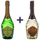 Вино игристое Mondoro Asti белое сладкое DOCG 7.5% 0.75 л + Вино игристое Mondoro Prosecco белое экстрасухое 0.75 л