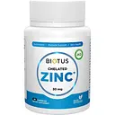 Хелатный цинк Biotus Chelated Zinc 30 мг 60 капсул