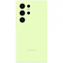 Оригинальный силиконовый чехол Samsung Silicone Case для Samsung Galaxy S24 Ultra (S928) Light Green EF-PS928TGEGWW