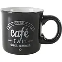 Чашка Limited Edition Small Cafe, 150 мл, чорний (JH6502-1)