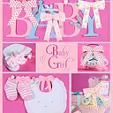 Фотоальбом EVG Baby collage Pink 56 фото 15х10 см (BKM4656 Baby collage Pink (UA))
