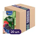 Набір натурального чаю Велес  с лісовою ягодою (20 шт. х 50 г)