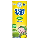 Сок Чудо-Чадо Яблочный, осветленный, 200 мл