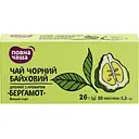 Чай черный Повна Чаша Бергамот 20 шт. x 1.3 г (950643)