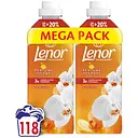 Кондиционер для белья Lenor Perfume Therapy Gold Orchid & Vanilla 2.478 л (2 шт. x 1,239 л)