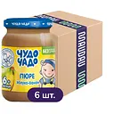 Упаковка пюре Чудо-чадо Яблуко і банан без цукру 1.02 л (170 мл х 6 шт.)