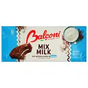 Мини бисквиты Balconi Mix Milk под шоколадной глазурью со сливками 350 г