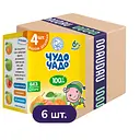 Упаковка соку Чудо-чадо Яблуко-абрикос + Яблуко + Яблуко-персик + Яблуко-груша 4.8 л (4 шт. по 200 мл x 6 шт.)