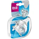 Соска LOVI силіконова динамічна середній потік 6+ міс. 2 шт. (18/751)