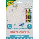 Пазл-раскраска Crayola Монстры с карандашами 24 элемента (15919-A)