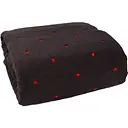 Покривало-простирадло махрове Hobby Lubow/Love Microcotton 220х240 см сіре (36643)