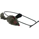 Іграшка для котів Trixie Мишка з кріпленням на дверний отвір 8 см (4065)