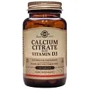 Кальция цитрат Solgar с витамином D3, 60 таблеток