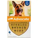 Капли от паразитов Elanco (Bayer) Advocate для собак от 25 до 40 кг 12 мл (4 мл x 3 пипетки)