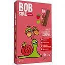 Цукерка фруктово-ягідна Bob Snail Яблучно-Полуничний страйп 84 г (6 шт. х 14 г)