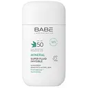 Солнцезащитный флюид Babe Laboratorios Mineral Super Fluid Invisible с физическими фильтрами SPF 50, 50 мл