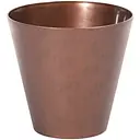 Горшок для цветов Prosperplast Tubus Corten круглый, 250 мм, бронза (65810-7601)