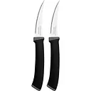 Набір ножів Tramontina Felice для томатів, чорний, 7,6 см (23495/203)