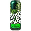 Уцінка. Напій слабоалкогольний King’s Bridge Gin & Basil 7% 0.5 л з/б 