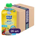 Упаковка десерта для детей Чудо-чадо Яблочно-персиковый с творогом без сахара 1.44 кг (90 г х 16 шт.)