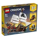 Уценка. Конструктор LEGO Конструктор LEGO Creator 3 v 1 Пиратский корабль 1264 деталей (31109)