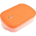 Контейнер для заморозки Supretto оранжевый (8678)