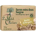 Мыло экстранежное Le Petit Olivier 100% vegetal oils soap с экстрактом арганового масла 100 г (3549620005332)