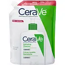 Зволожувальна очищувальна емульсія CeraVe для нормальної та сухої шкіри обличчя і тіла (змінний блок) 473 мл